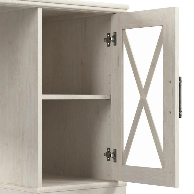 Bureau de style rustique avec armoire de rangement