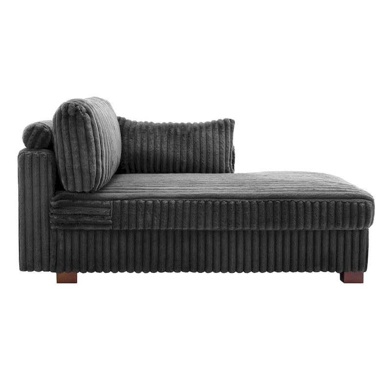 Canapé d'angle droit extra-large