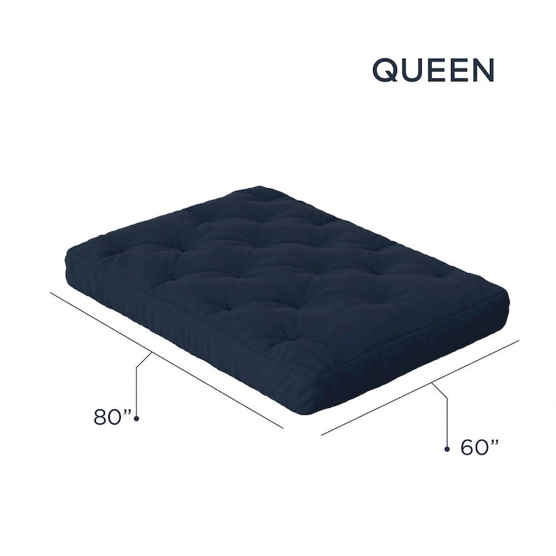 Matelas japonais grand lit en mousse mémoire de forme infusée de gel
