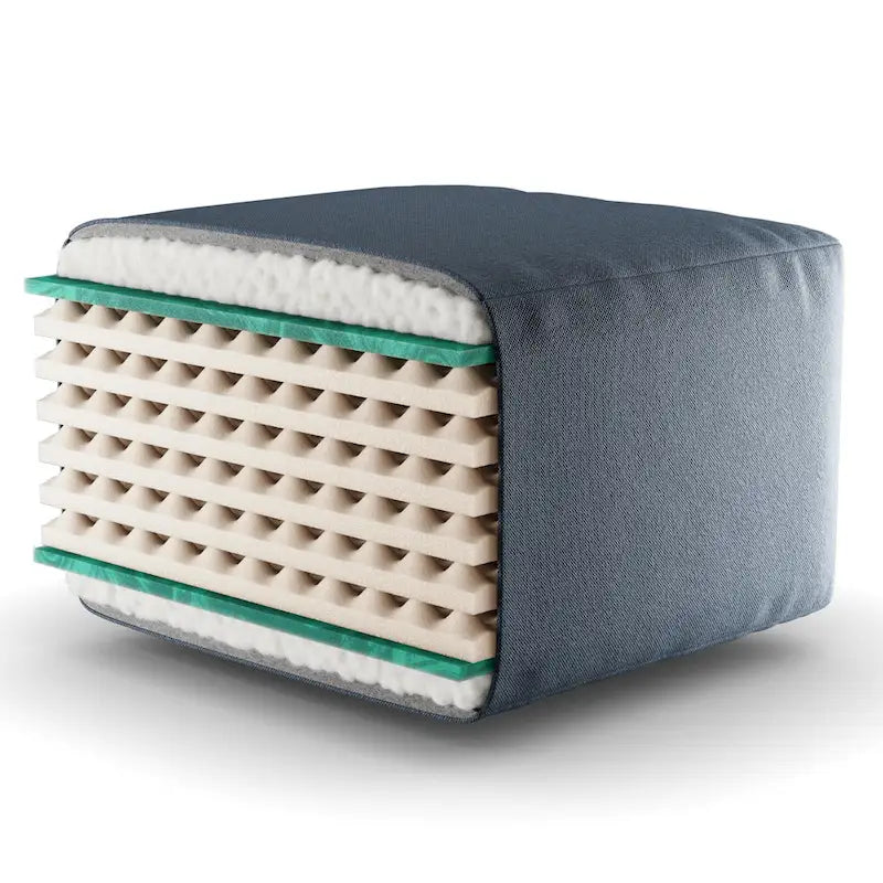 Matelas japonais grand lit en mousse mémoire de forme infusée de gel