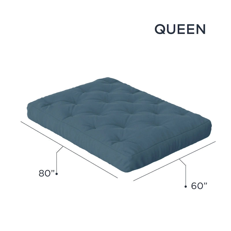 Matelas japonais grand lit en mousse mémoire de forme infusée de gel