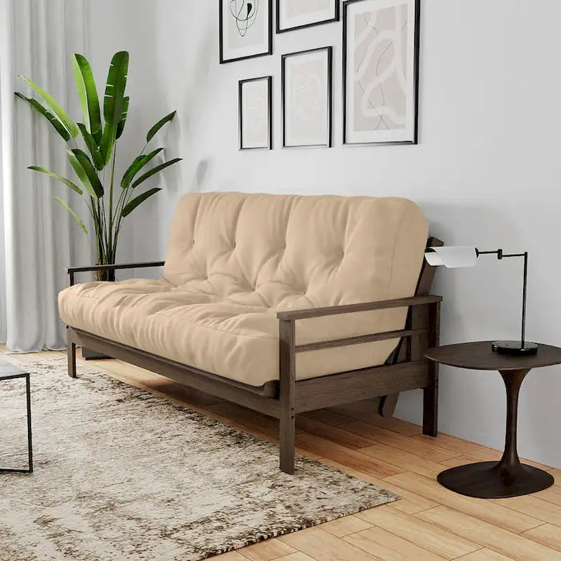Matelas japonais grand lit en mousse mémoire de forme infusée de gel