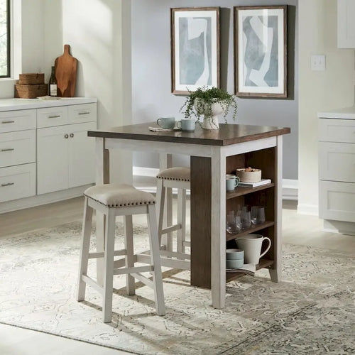 Brook Creek 3 Piece Counter Set