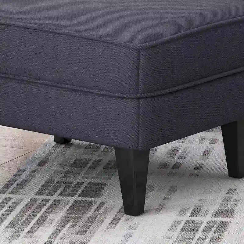 Ensemble fauteuil crapaud et repose-pieds