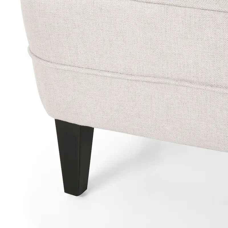 Ensemble fauteuil crapaud et repose-pieds