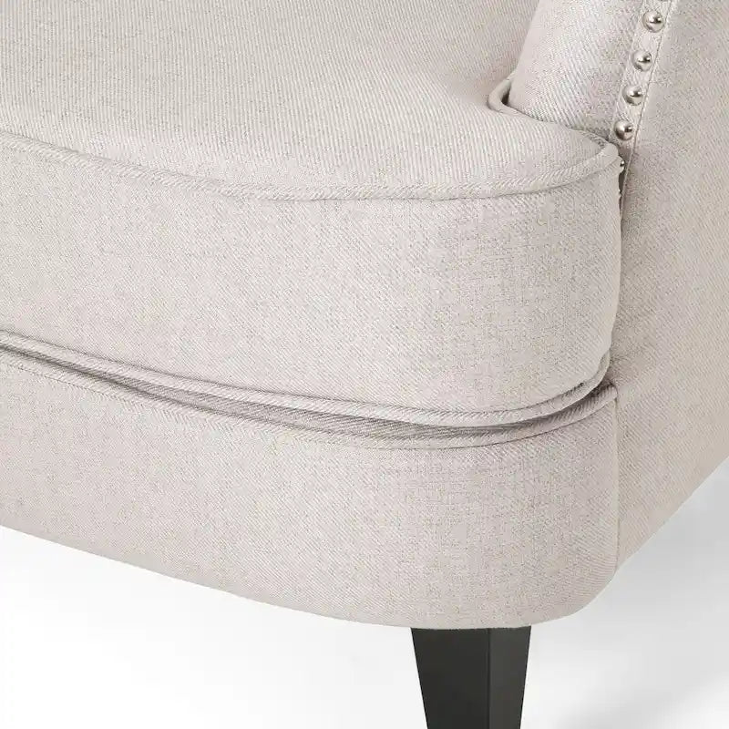 Ensemble fauteuil crapaud et repose-pieds