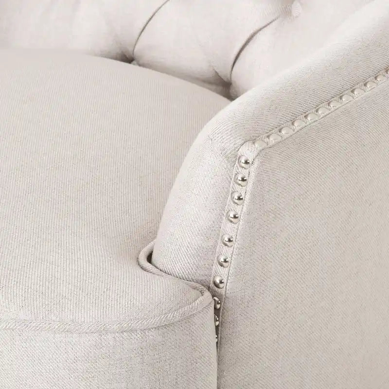 Ensemble fauteuil crapaud et repose-pieds