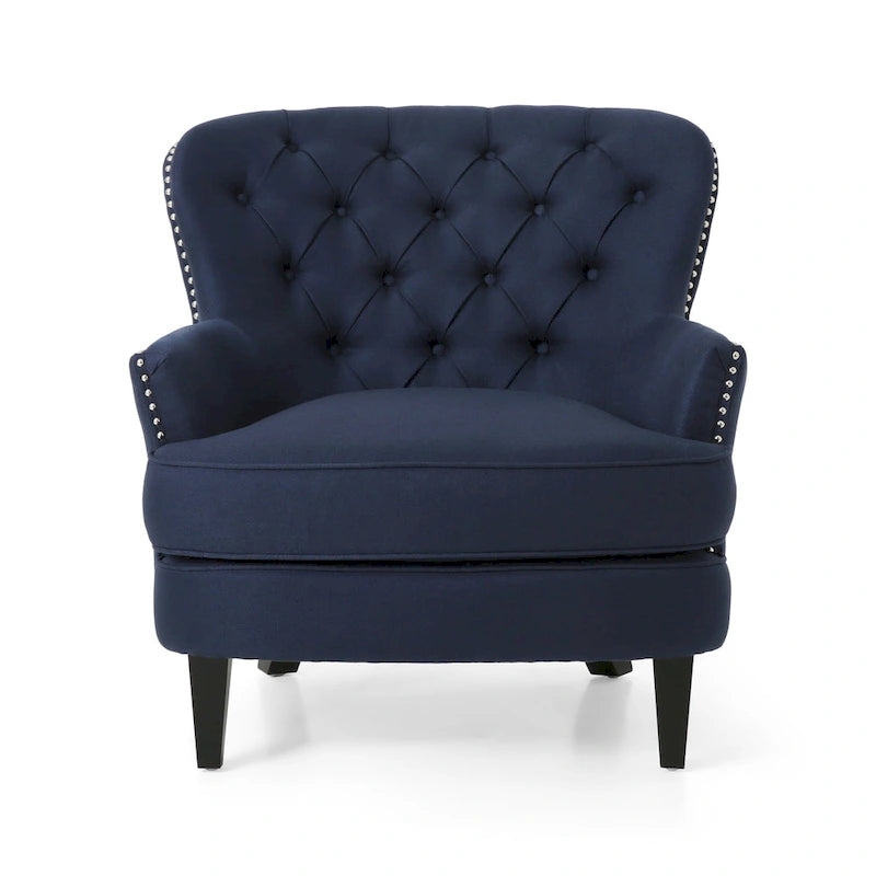 Ensemble fauteuil crapaud et repose-pieds