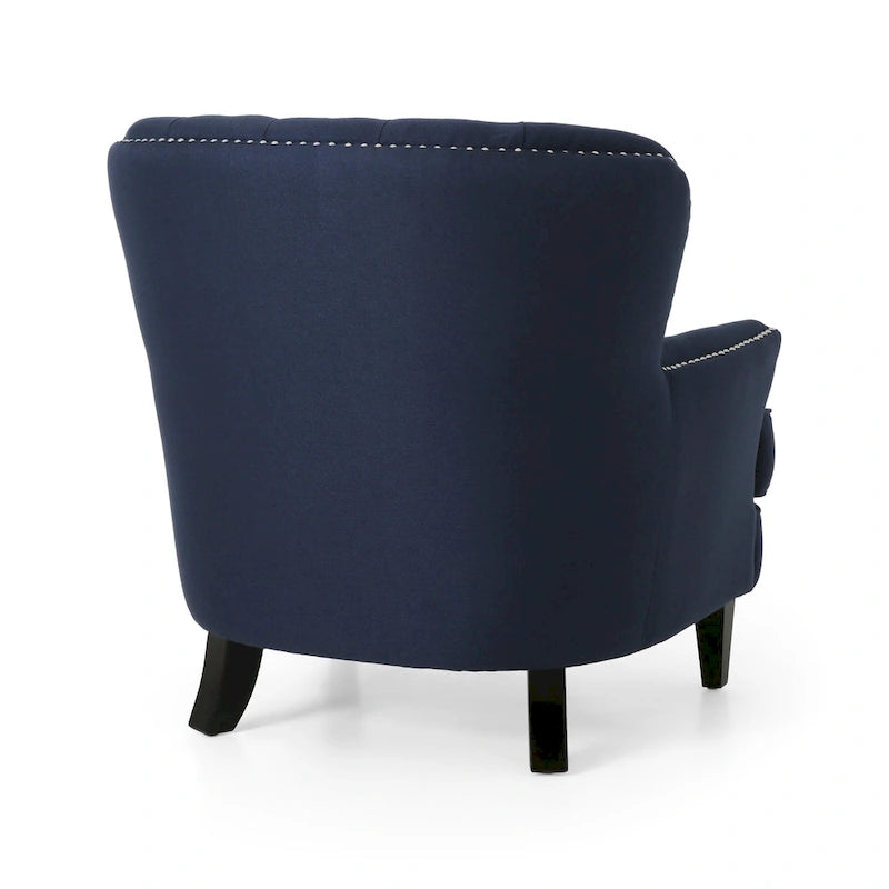 Ensemble fauteuil crapaud et repose-pieds