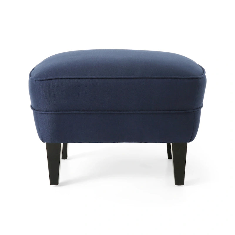 Ensemble fauteuil crapaud et repose-pieds