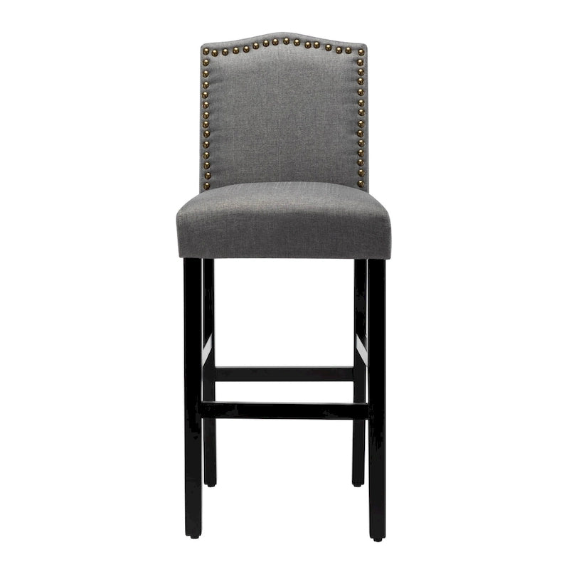 Tabourets de bar rembourrés de 28 pouces, lot de 2