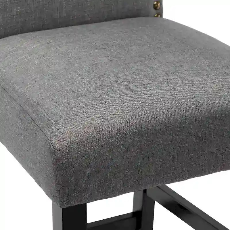 Tabourets de bar rembourrés de 28 pouces, lot de 2