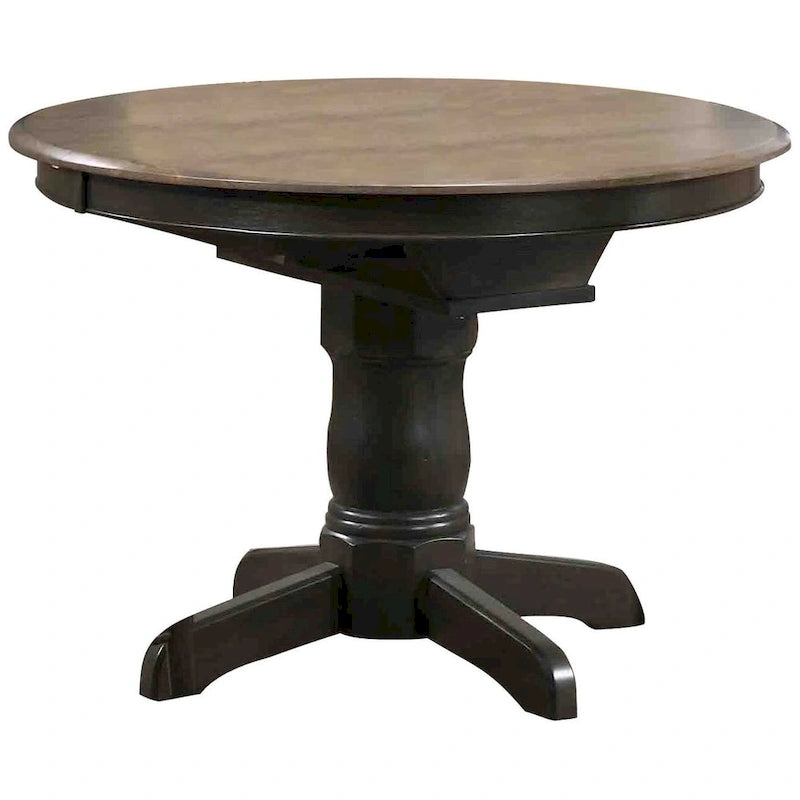 Table de salle à manger ronde avec rallonge papillon