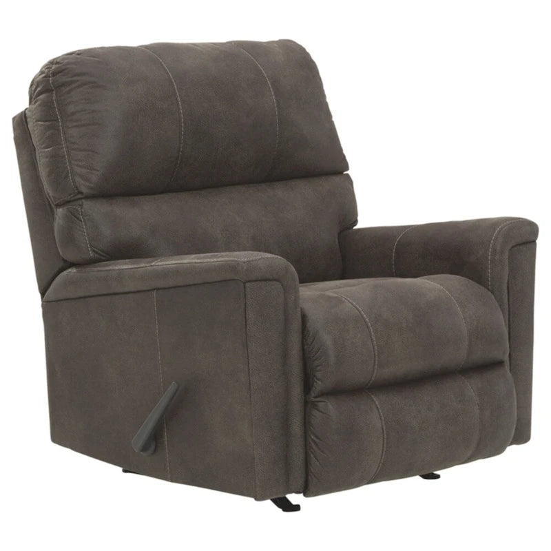Fauteuil inclinable à bascule marron