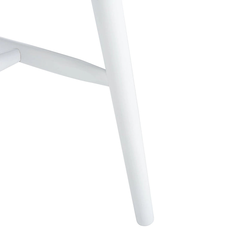 Chaises de salle à manger à dossier fuseau de style rustique (lot de 2) — 50,8 cm L x 50,8 cm P x 83,8 cm H