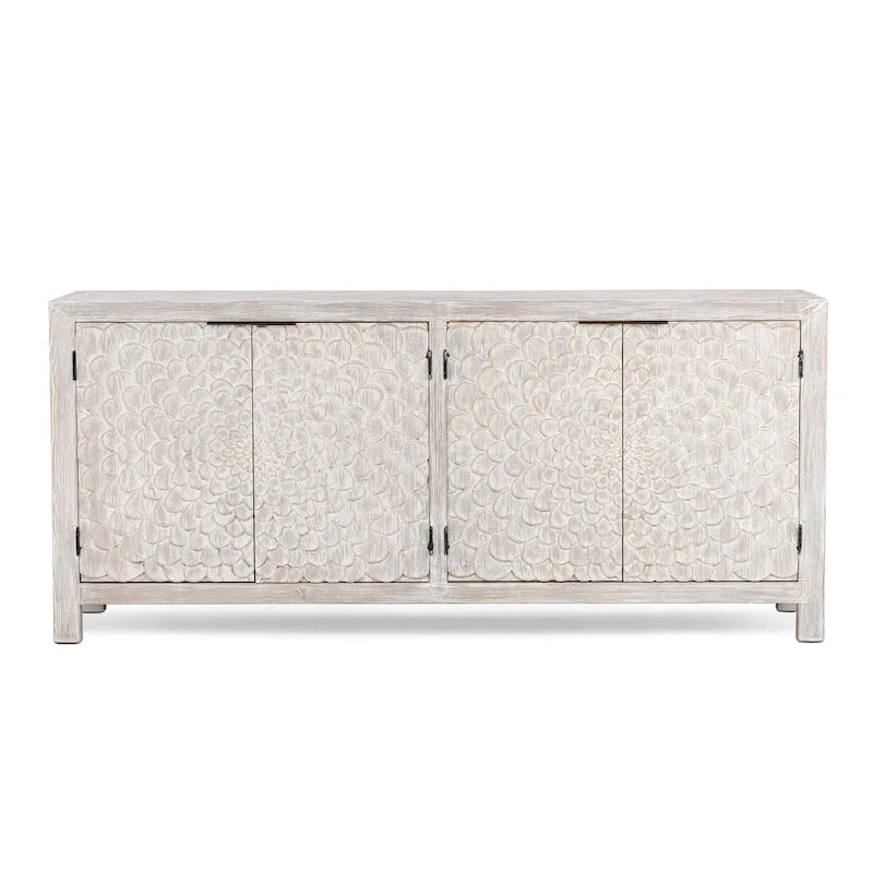 Enfilade quatre portes — Crème rétro