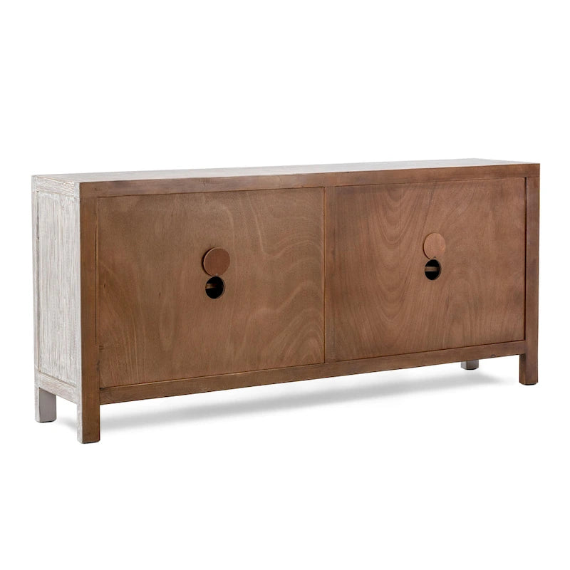 Enfilade quatre portes — Crème rétro