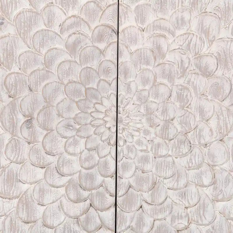 Enfilade quatre portes — Crème rétro