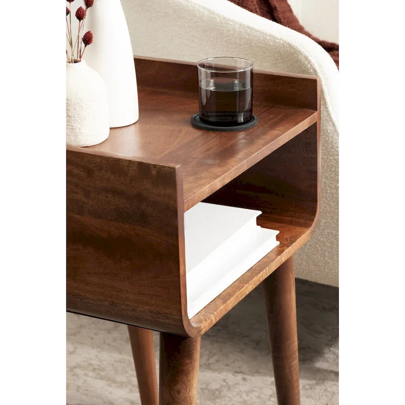 Table d'appoint en bois — 18x14x27