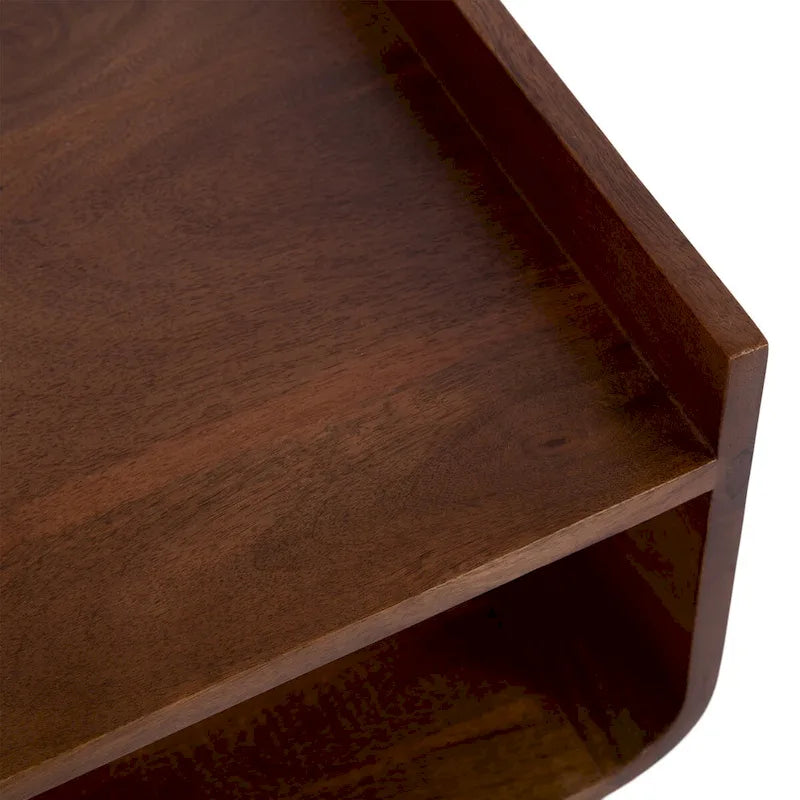Table d'appoint en bois — 18x14x27