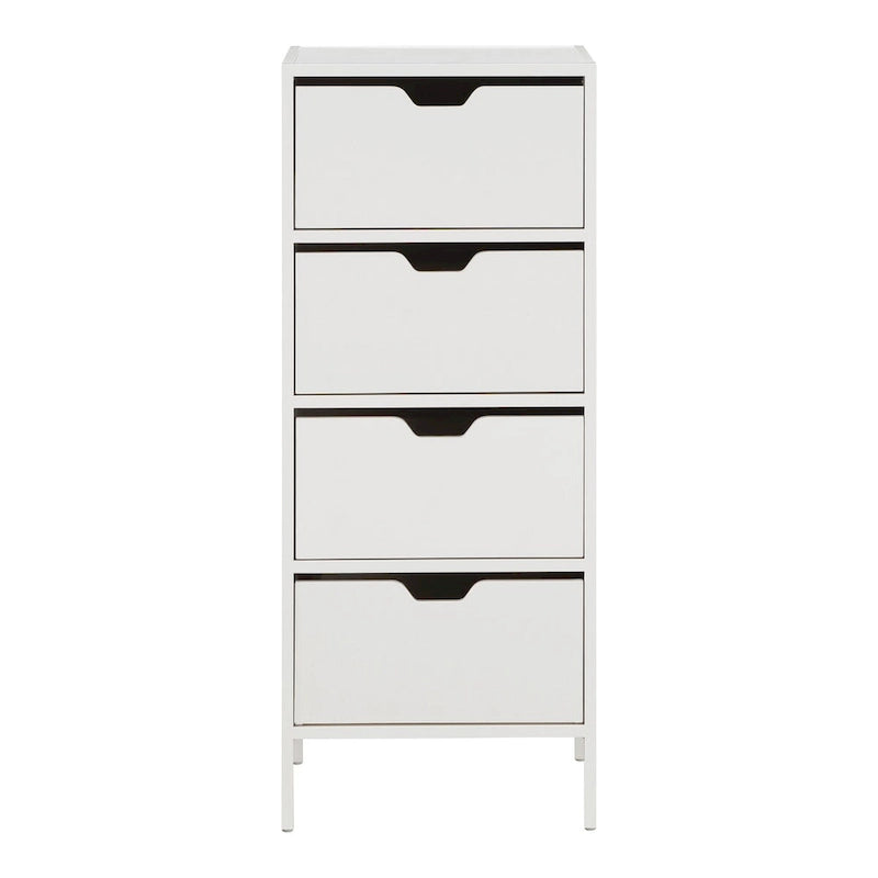 Meuble de rangement décoratif à quatre tiroirs