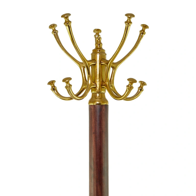 Porte-manteau en métal aluminium – Argent ou Or